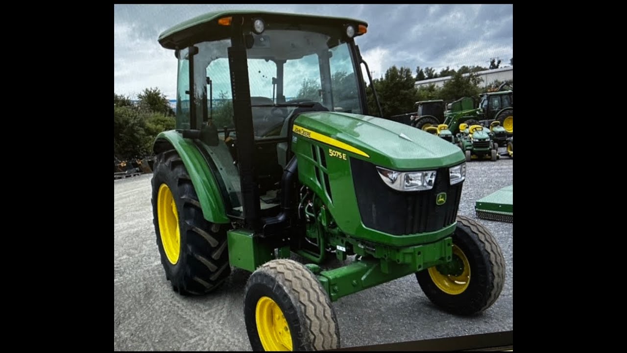 Tractor Delivery - Our New John Deere 5075E Is Here!