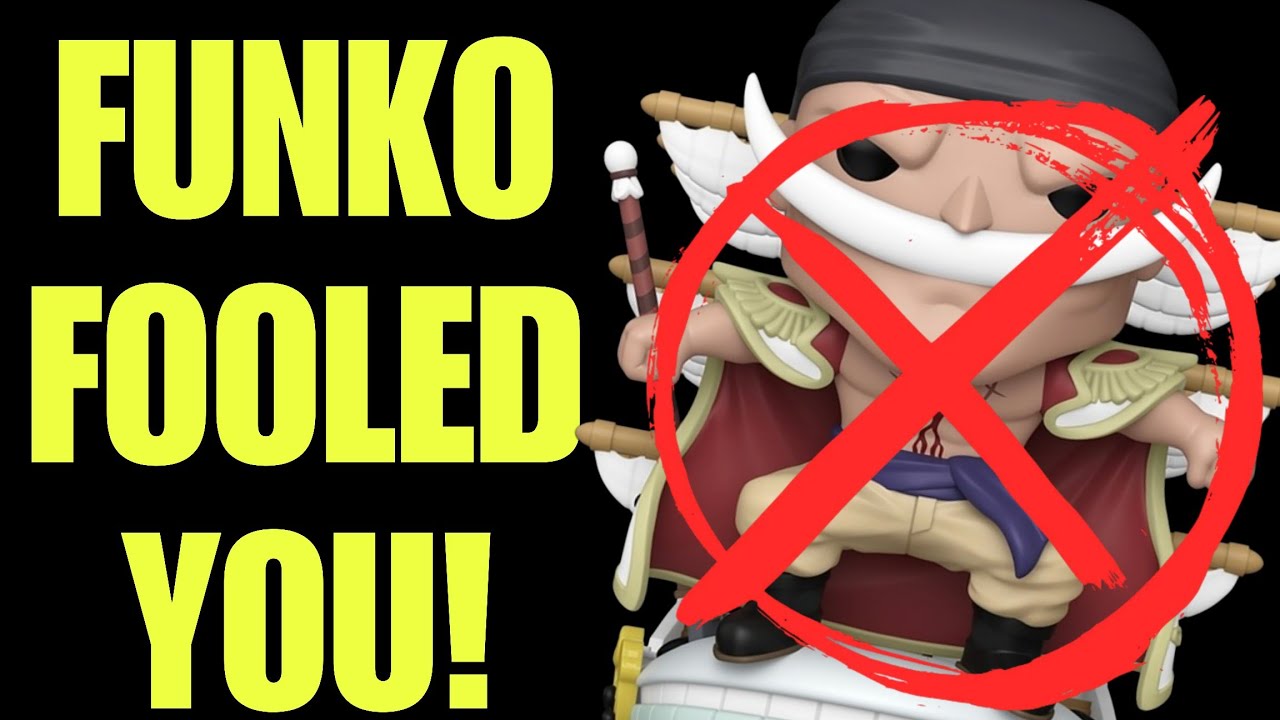 FUNKO FAKED YOU OUT WITH WHITE BEARD POP FROM ONE PIECE