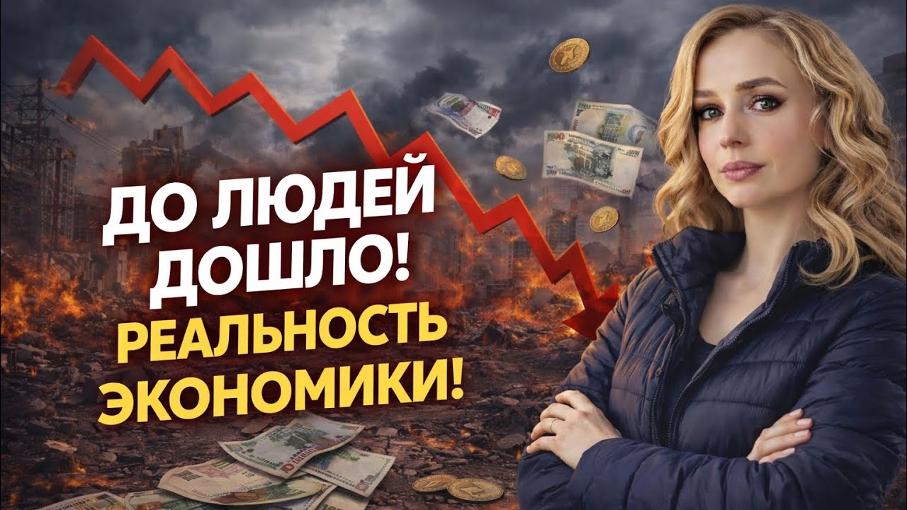 Иллюзии закончились! Люди начали понимать правду в экономике!
