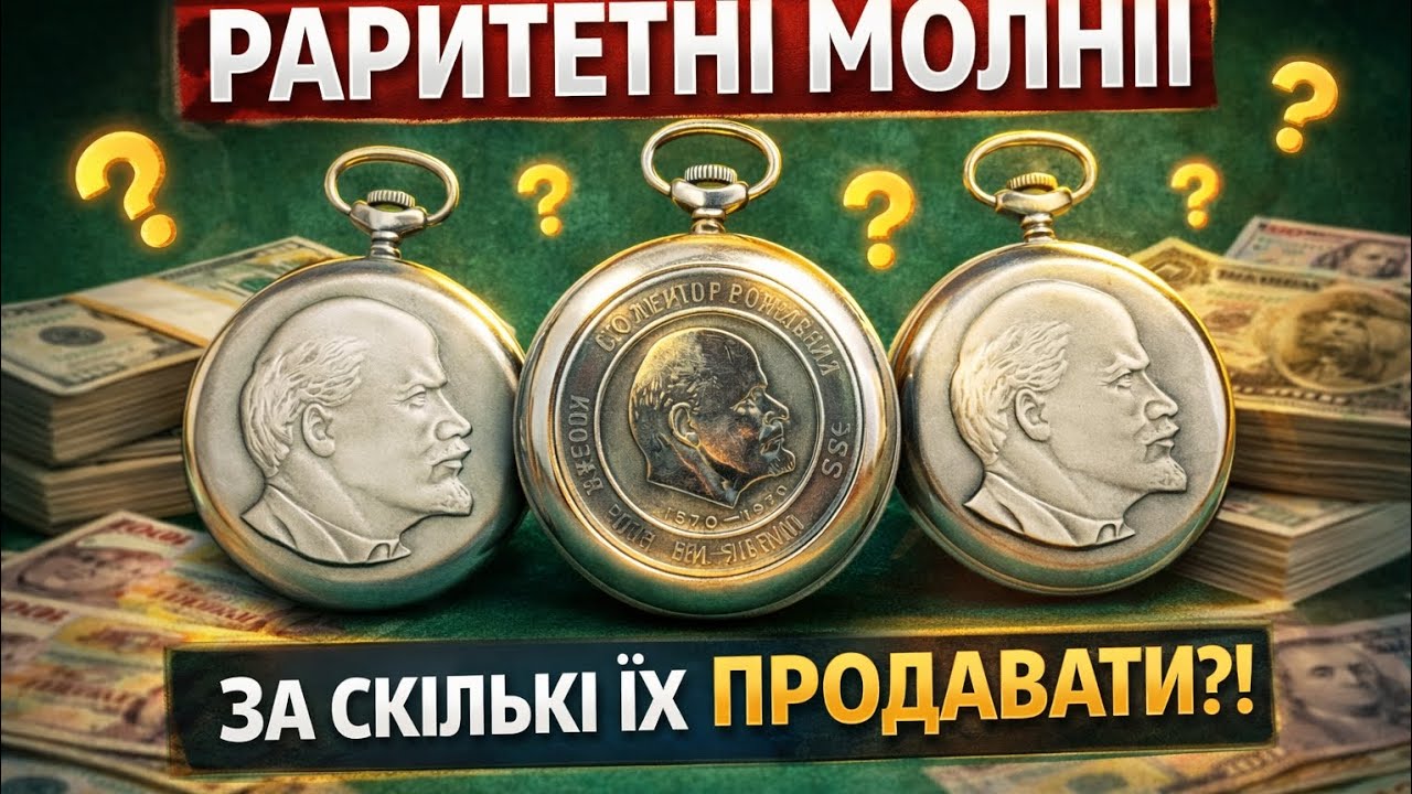 Годинник-привид: «Молнія», якої немає у продажу 😱