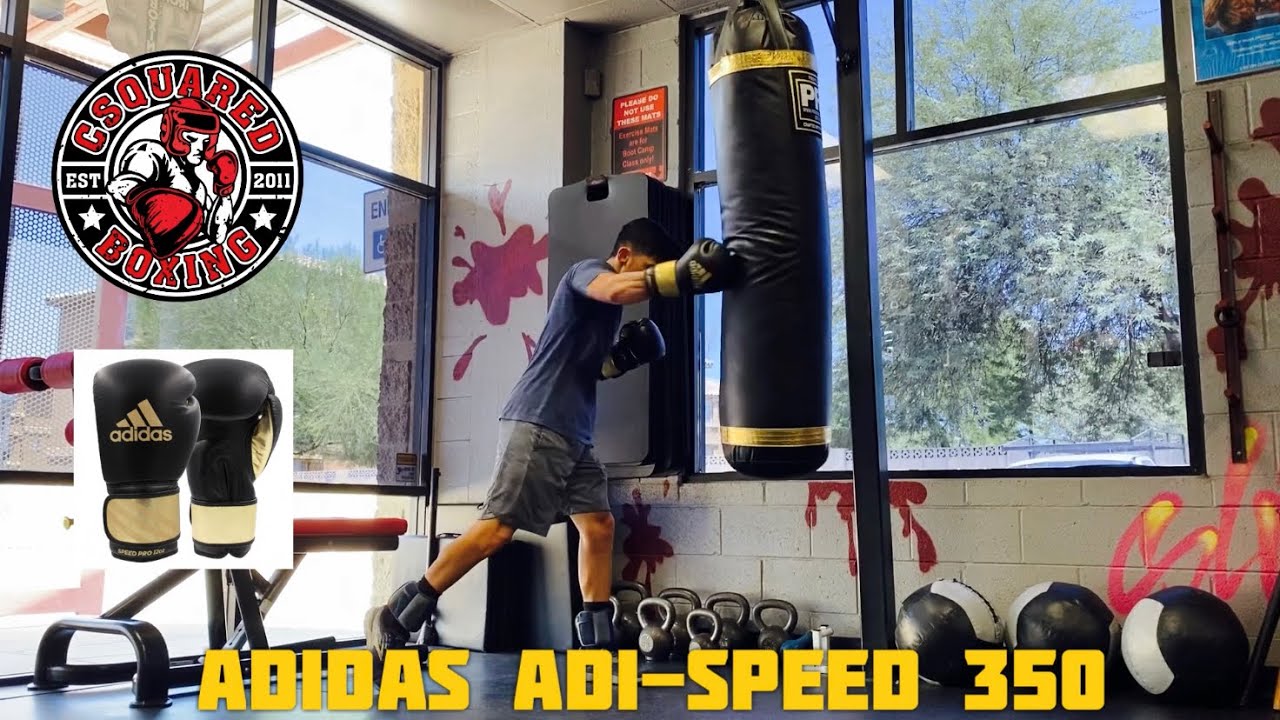 HEAVY BAG TRAINING- Adidas Adi-Speed 350 Boxing Gloves