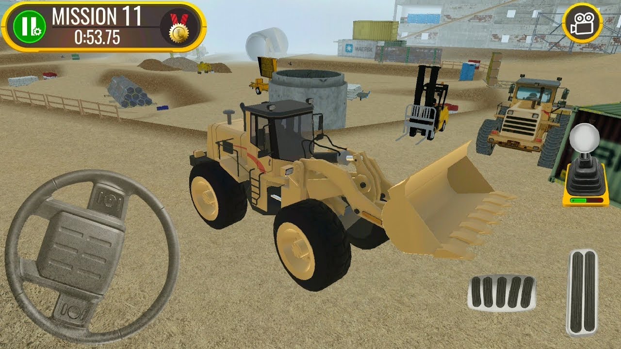 Construction Site Truck Driver - #2 Digger Truck Game - Android IOS Gameplay FHD