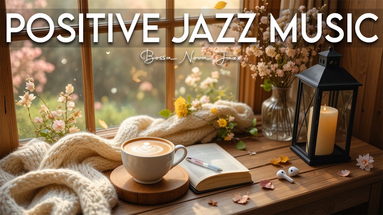Positive Jazz Music ☕ Morning Bossa Nova, Smooth Jazz & Relaxing Cafe Music for Studying and Working
