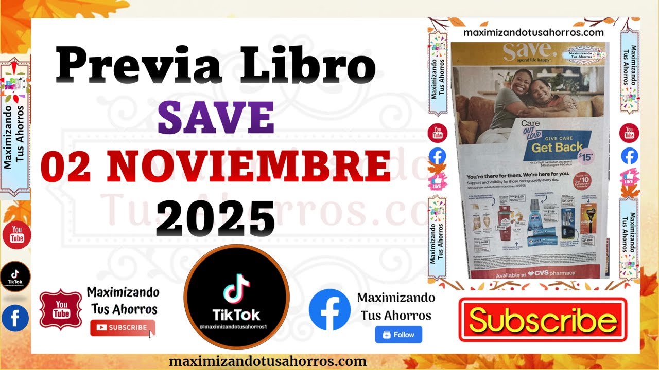 🚨Previa Libro de Cupones Save 11/2/25