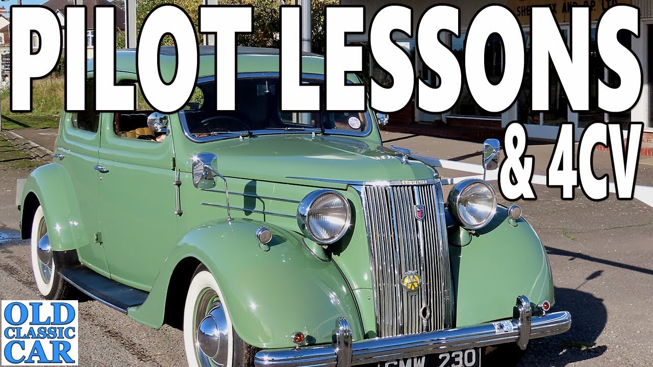 Ford V8 Pilot - chocks away in the flathead V8