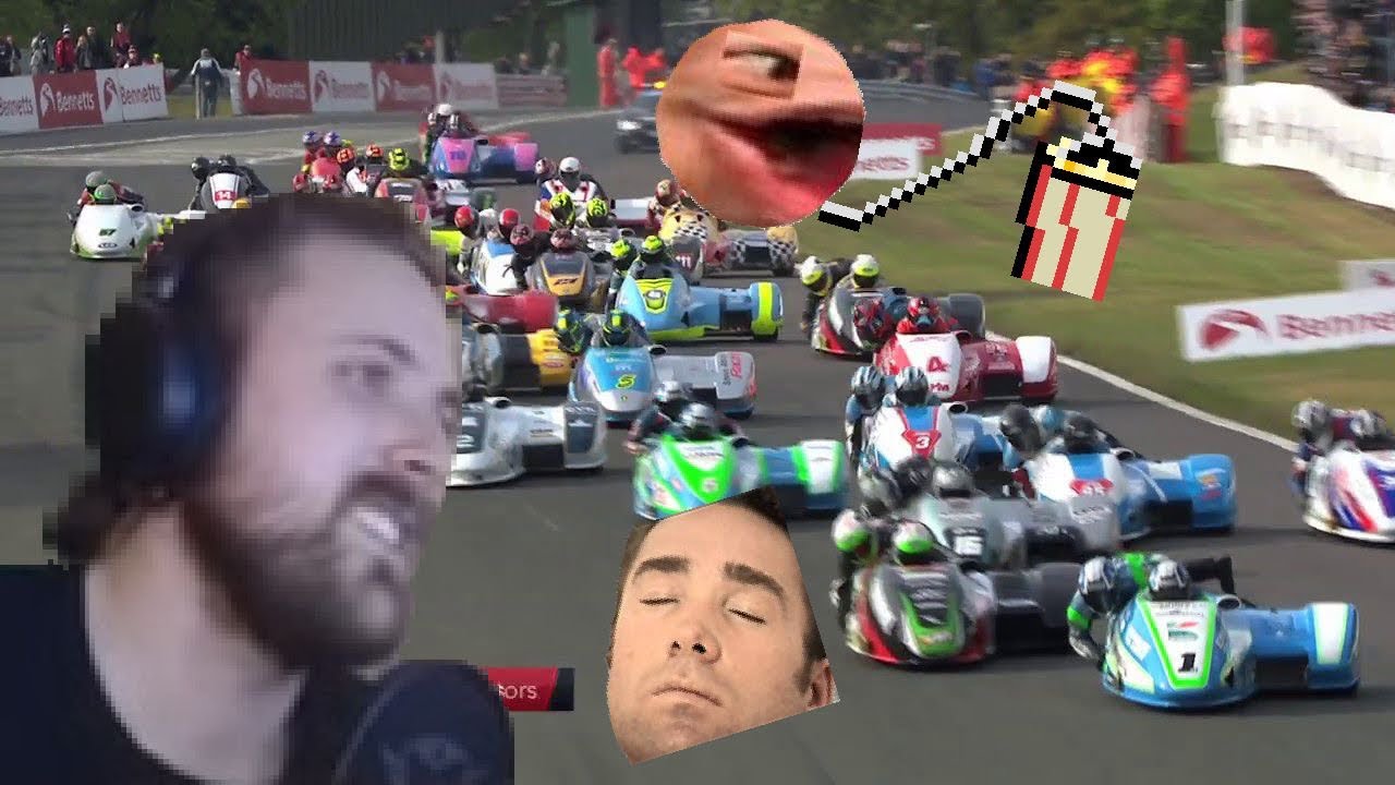 Forsen reacts to British F1 Sidecars - Round 1 - 2019 - Oulton Park