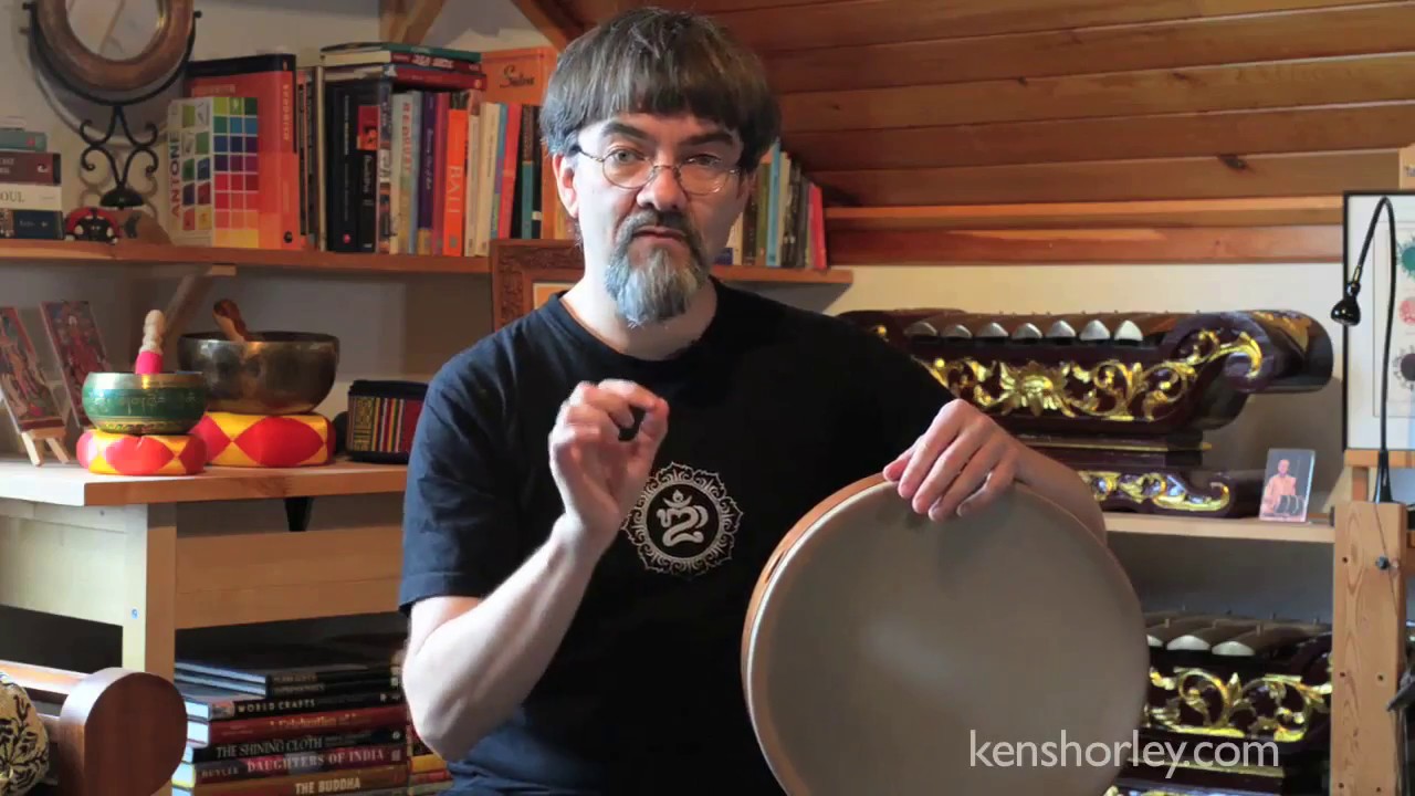 Ken Shorley - Frame Drum Lesson (Finger Rolls)