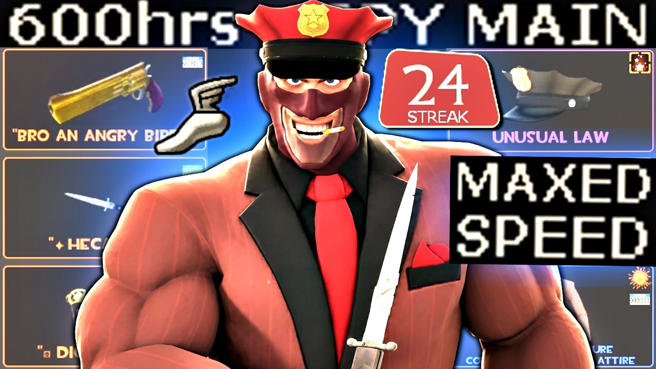 Шпион с 600+ часами игры переходит в БЫСТРЫЙ РЕЖИМ🔸Геймплей TF2