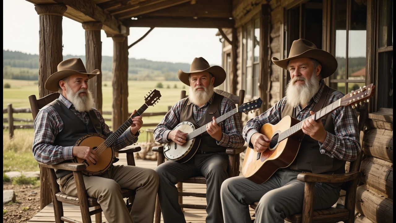Peaceful Countryside Bluegrass – Gentle Mandolin & Acoustic Banjo Session