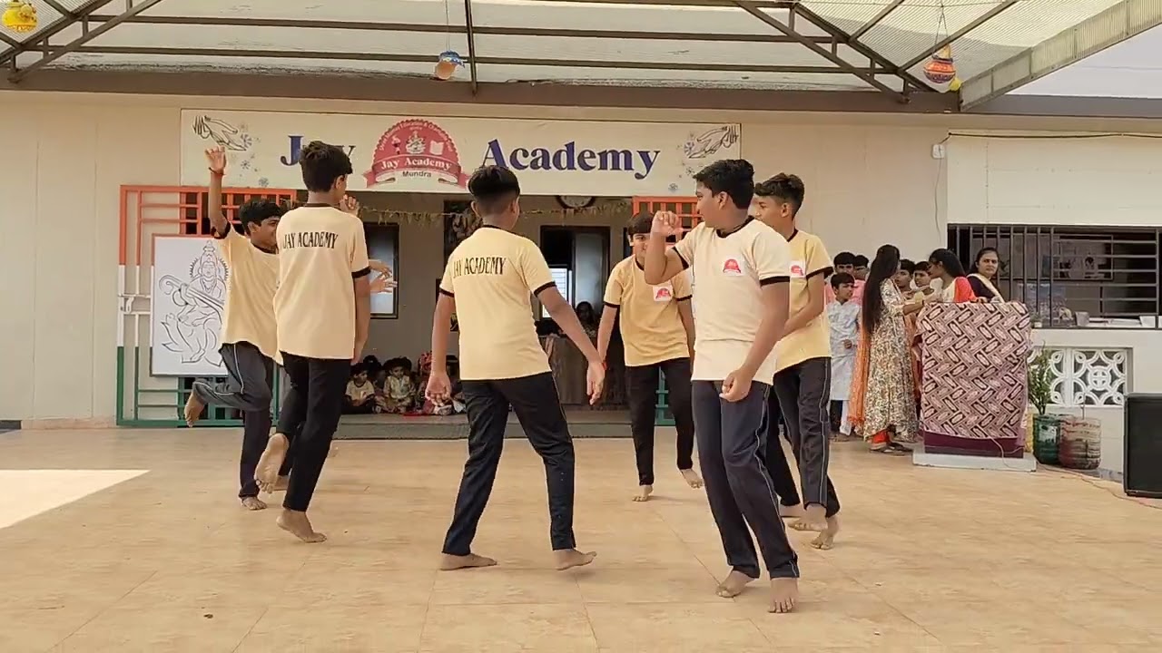 //Jay Academy school 🏫// Janmastami celebration 2024//matki fod dance performance//#school#students