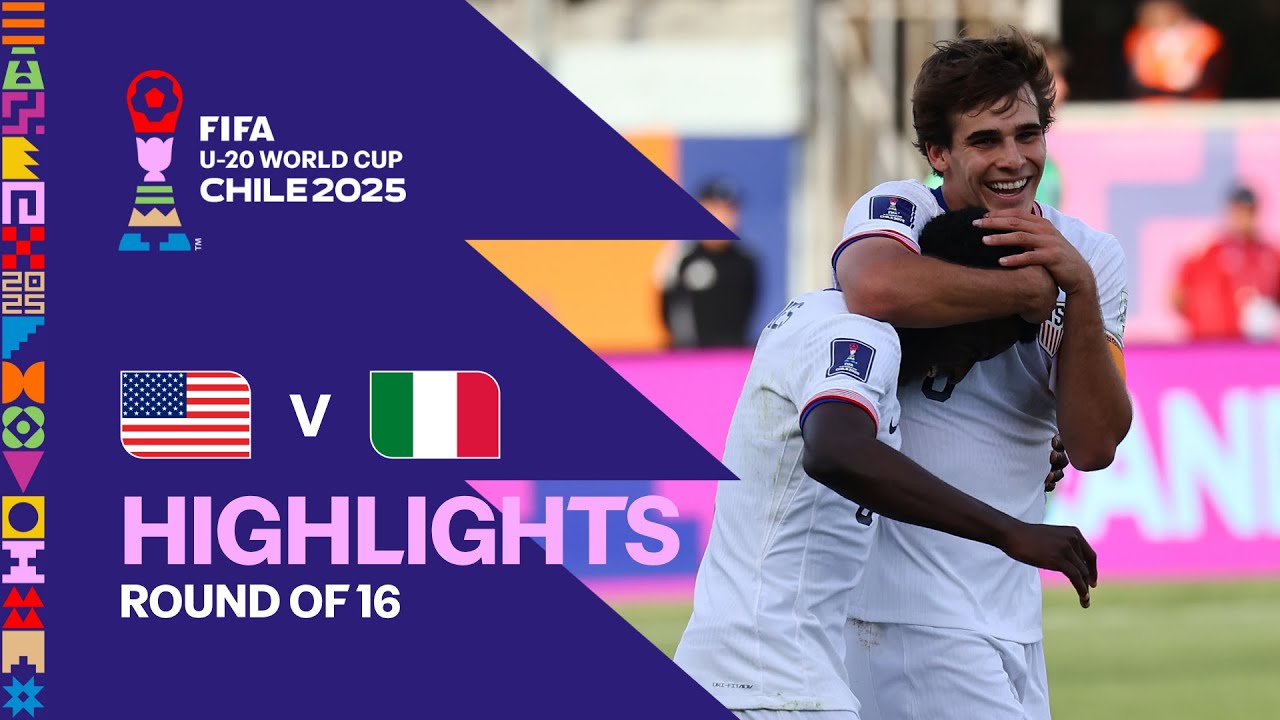 USA vs Italy Highlights | FIFA U-20 World Cup Chile 2025