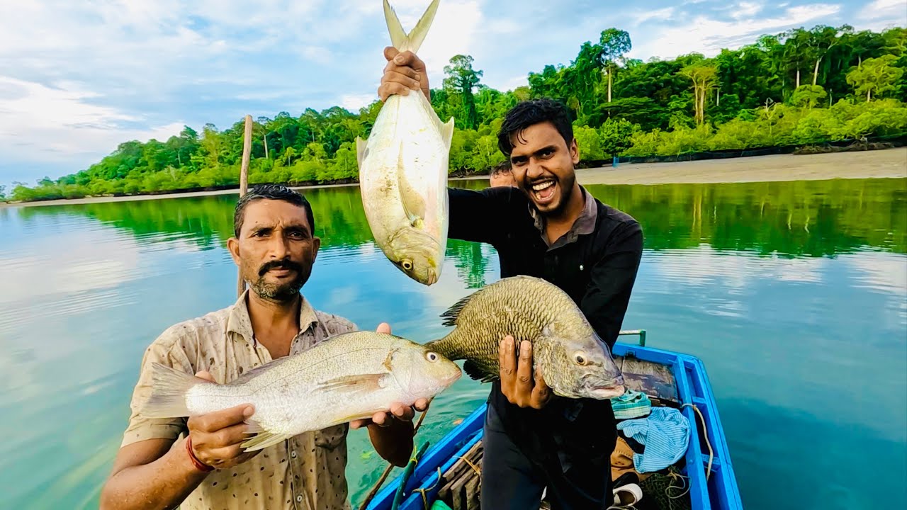 অনেকদিন পর এতো বড়ো বড়ো মাছের সাথে XL কাকড়া Free ​⁠@ANDAMAN_HUNTERS