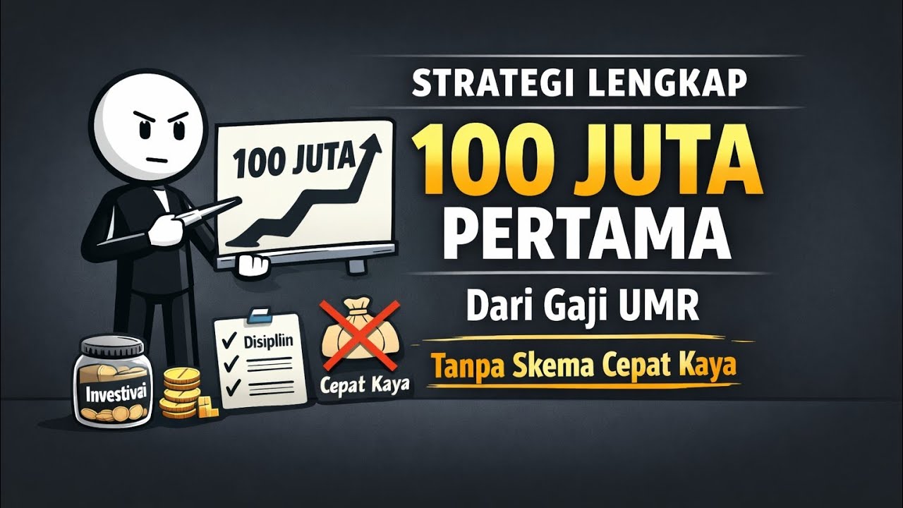 Panduan Lengkap Capai 100 Juta Pertama dari Gaji UMR