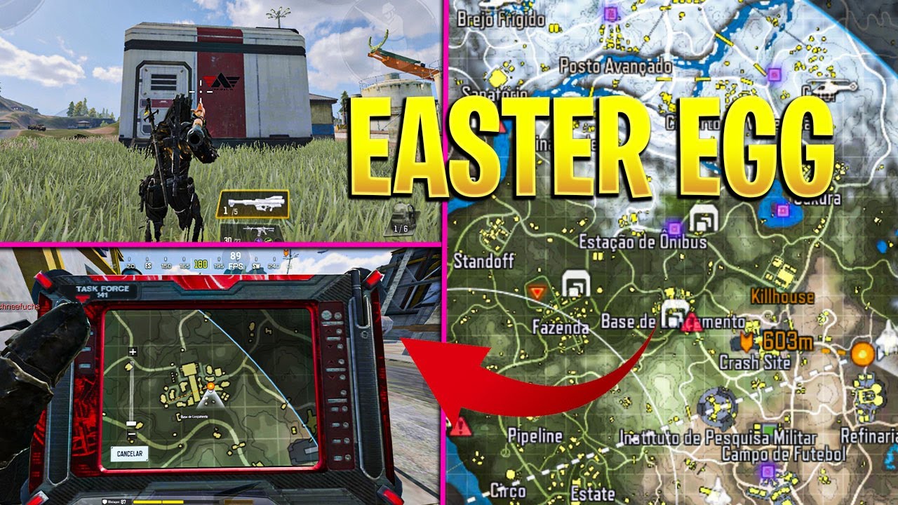 EASTER EGG DA CASINHA NO COD MOBILE