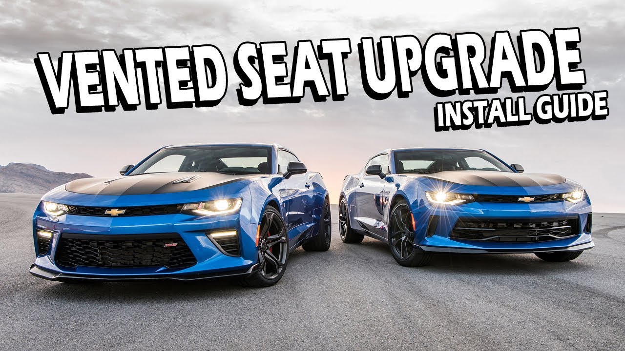 Установка вентилируемых сидений Recaro на Camaro 1LE 2016-2019 годов выпуска | Gen5DIY