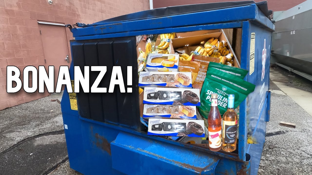 Dumpster Diving- Donuts, Wine,  A View thats Fine + The Critter Cam