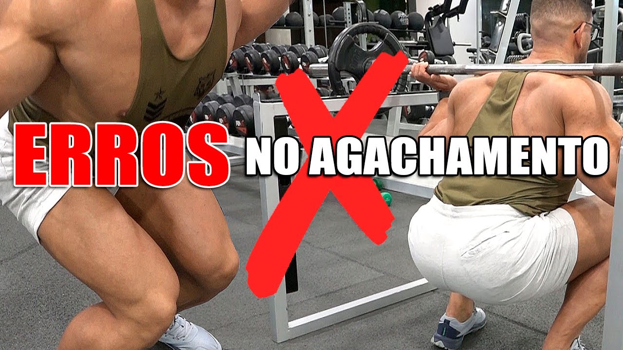 ERROS COMUNS NO AGACHAMENTO E COMO CORRIGI LOS