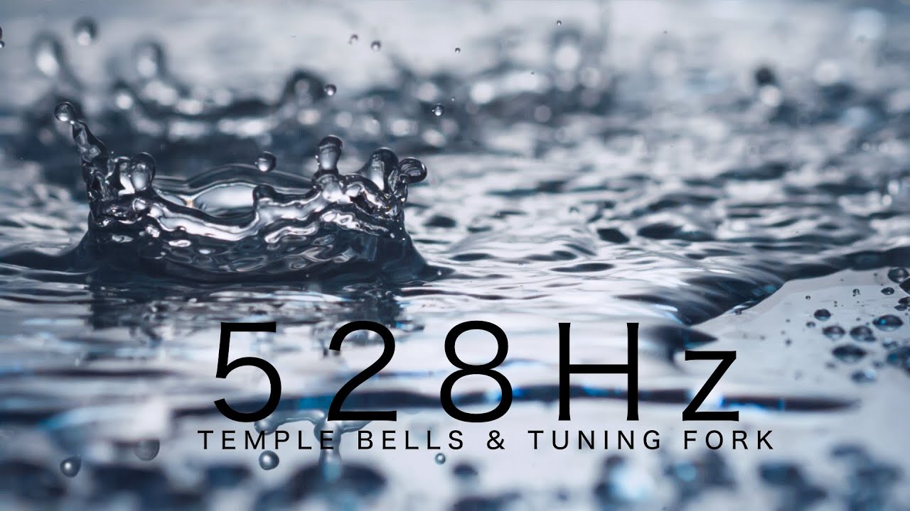 528Hz Temple Bells & Tuning Forks | DNA Repair | Deep Meditation