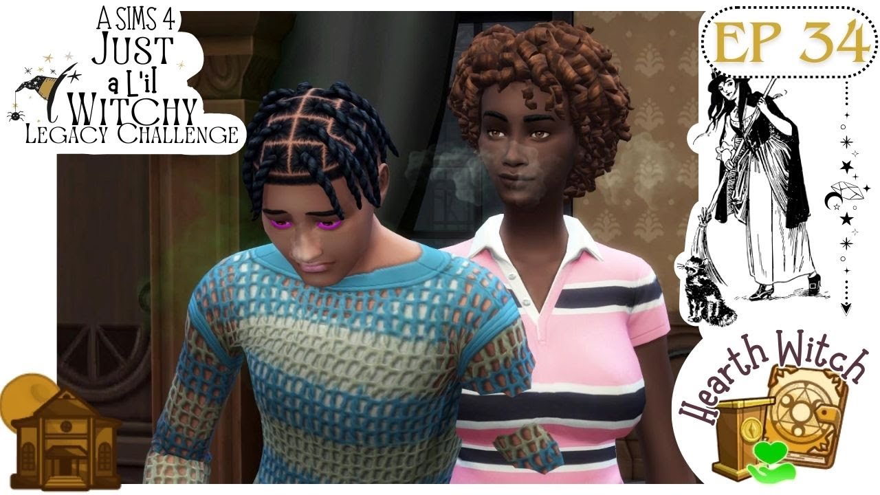 Просто маленькая ведьмочка - Эпизод 34 #ts4 #simslegacychallenge #justalilwitchy