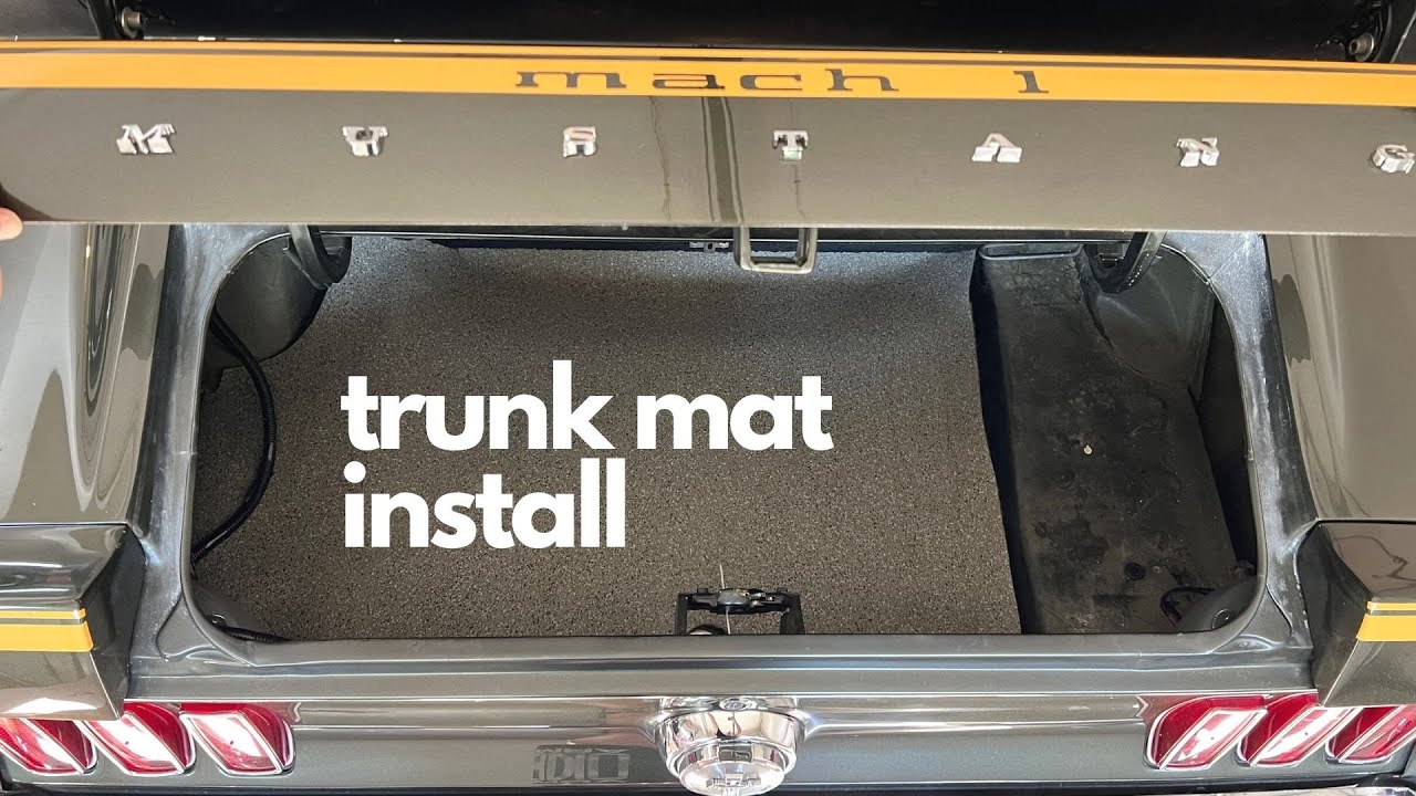 Trunk Mat Installation | 1969 Mustang