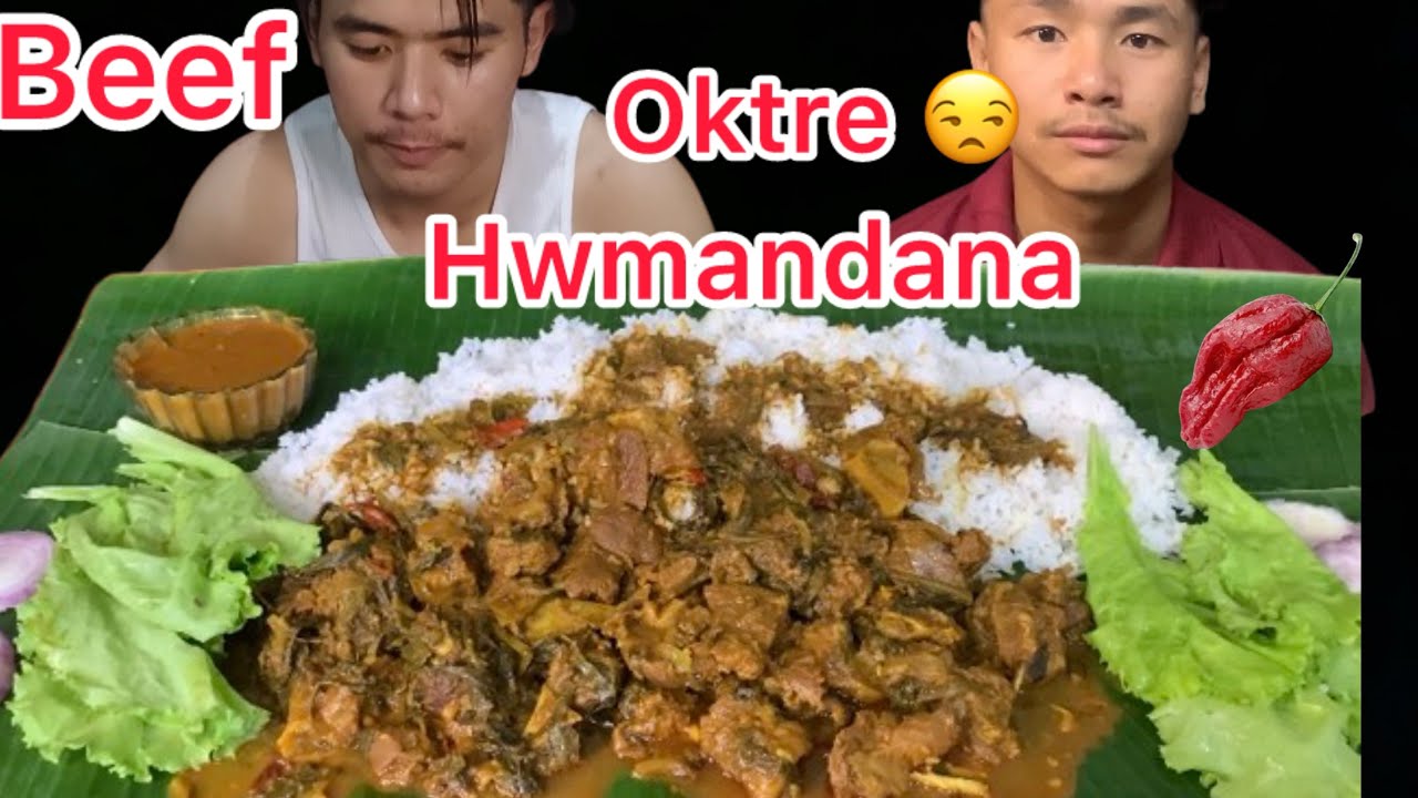 Beef curry mukbang// oktre hwmanda enao wilsonna thongbase 😒