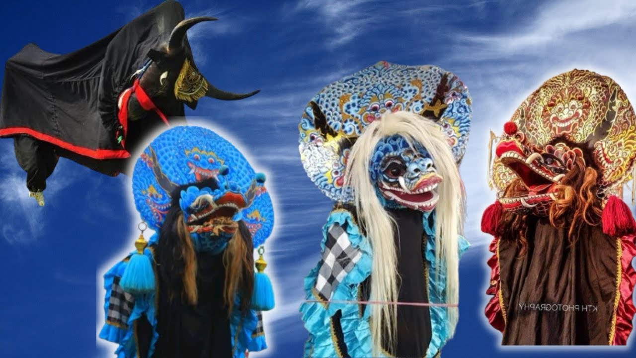 Barongan Mengamuk Dan Naga Raksasa Membuat Suasana Mistis