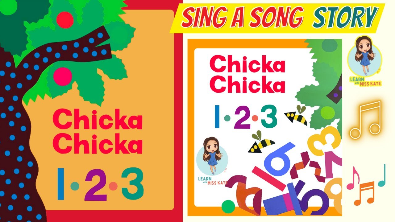 CHICKA CHICKA 123 Song | Animated Read Aloud Sing Along Story | Learn Numbers and Counting for Kids
