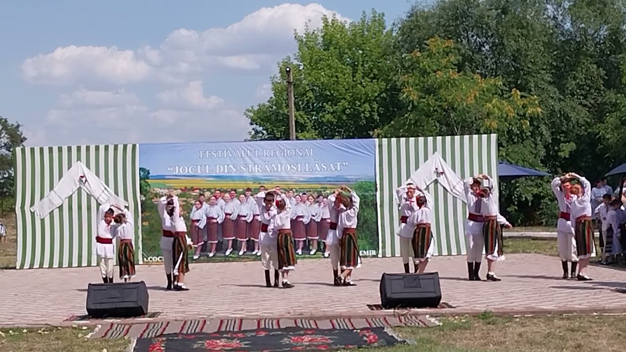 Ansamblul de dansuri populare ,,Şoimii neamului”, s. Cociulia, conducător Tatiana Balan
