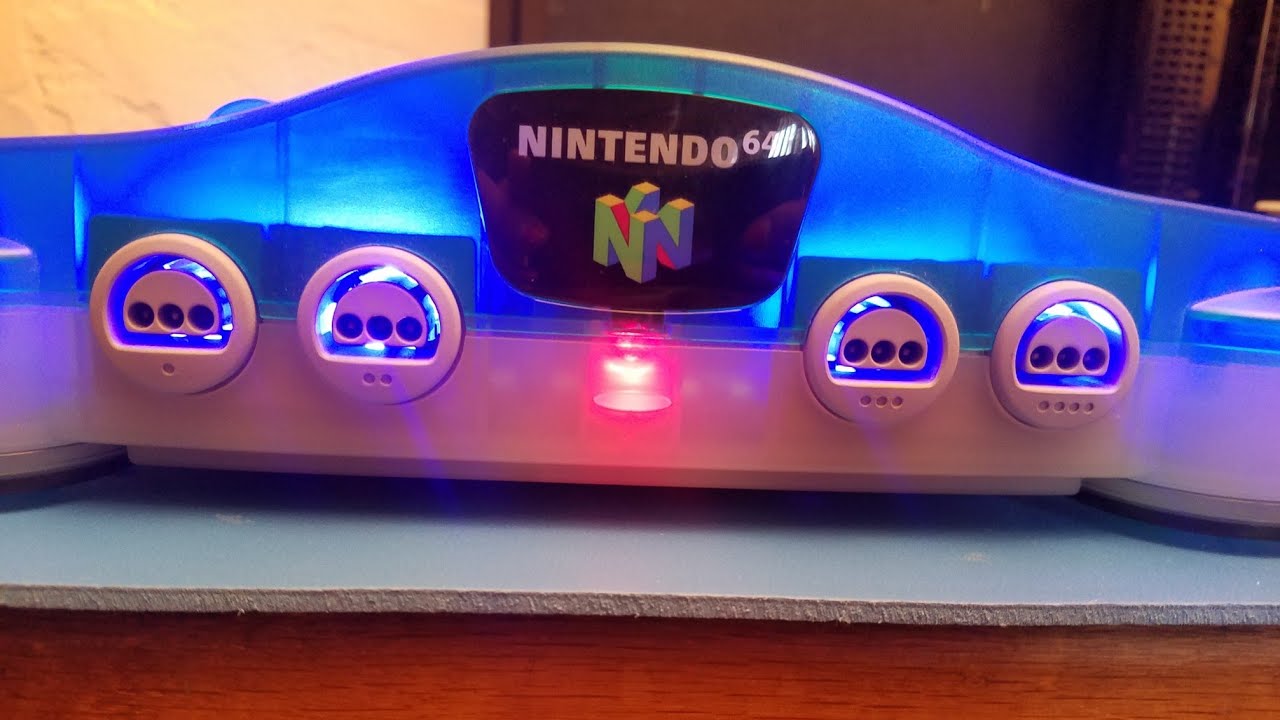 How to mod your N64 controller ports with LED lights!
