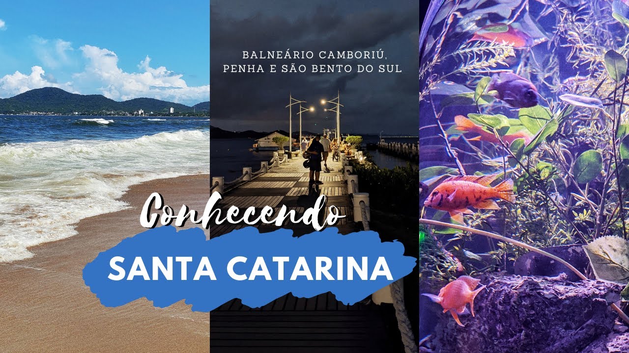 MUITA PRAIA E UM AQUÁRIO INCRÍVEL EM BALNEÁRIO CAMBORIU - SC