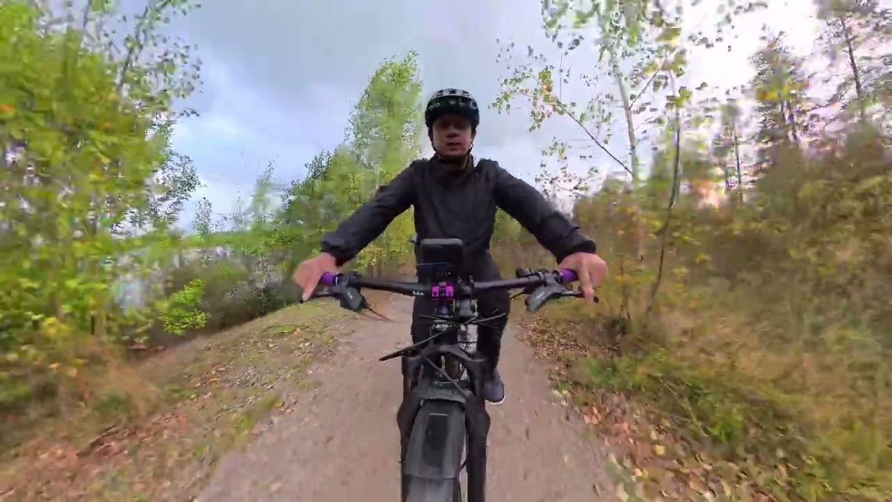 Chilling Ride at Forest 🌳 #insta360x5 #mtb #cycling #mtbreview #tandemmtb #bicycle #mountainbike 
