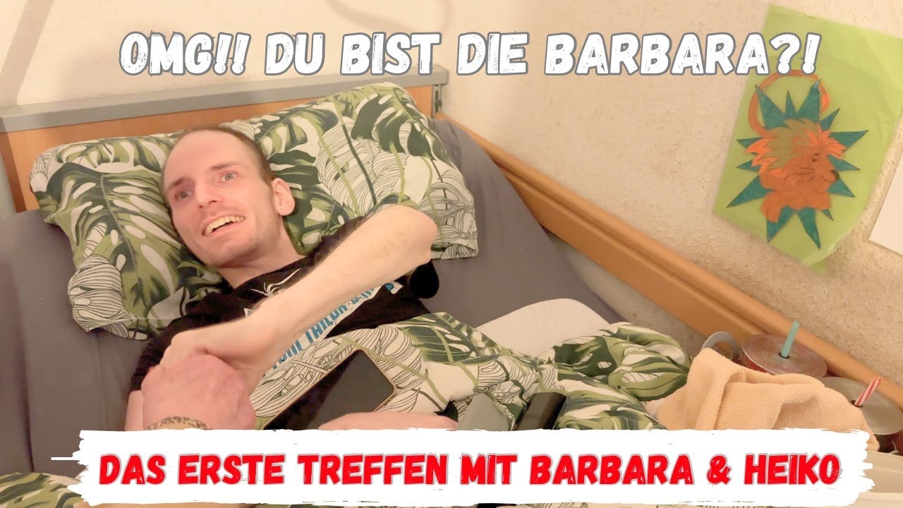 Die Barbara und der Heiko treffen sich das erste mal!