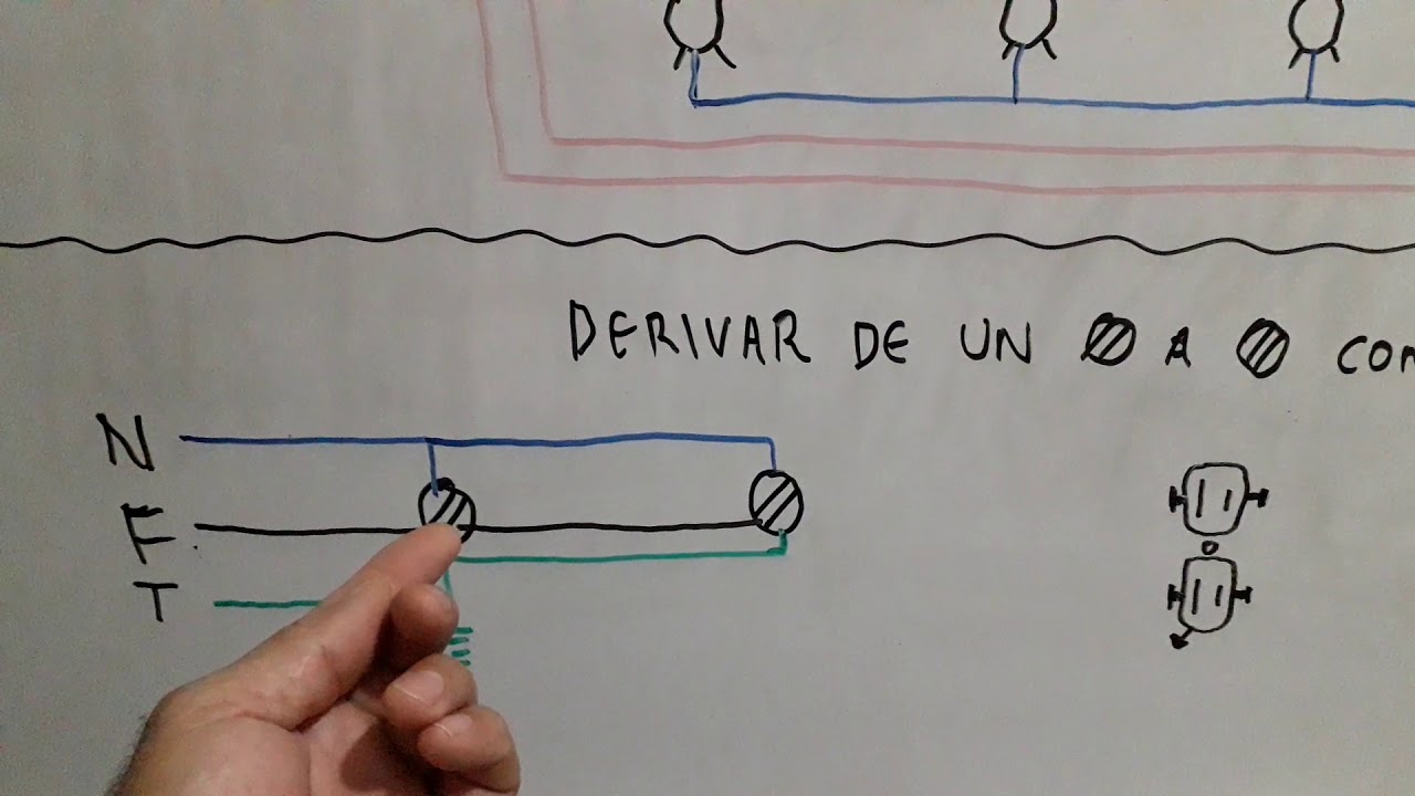 PRÁCTICA N° 6, INST. 6 LÁMPS. EN TOTAL CON 4 INT. DE 3 VÍAS...DIVIDIENDO 3 Y 3 EN PARALELO...