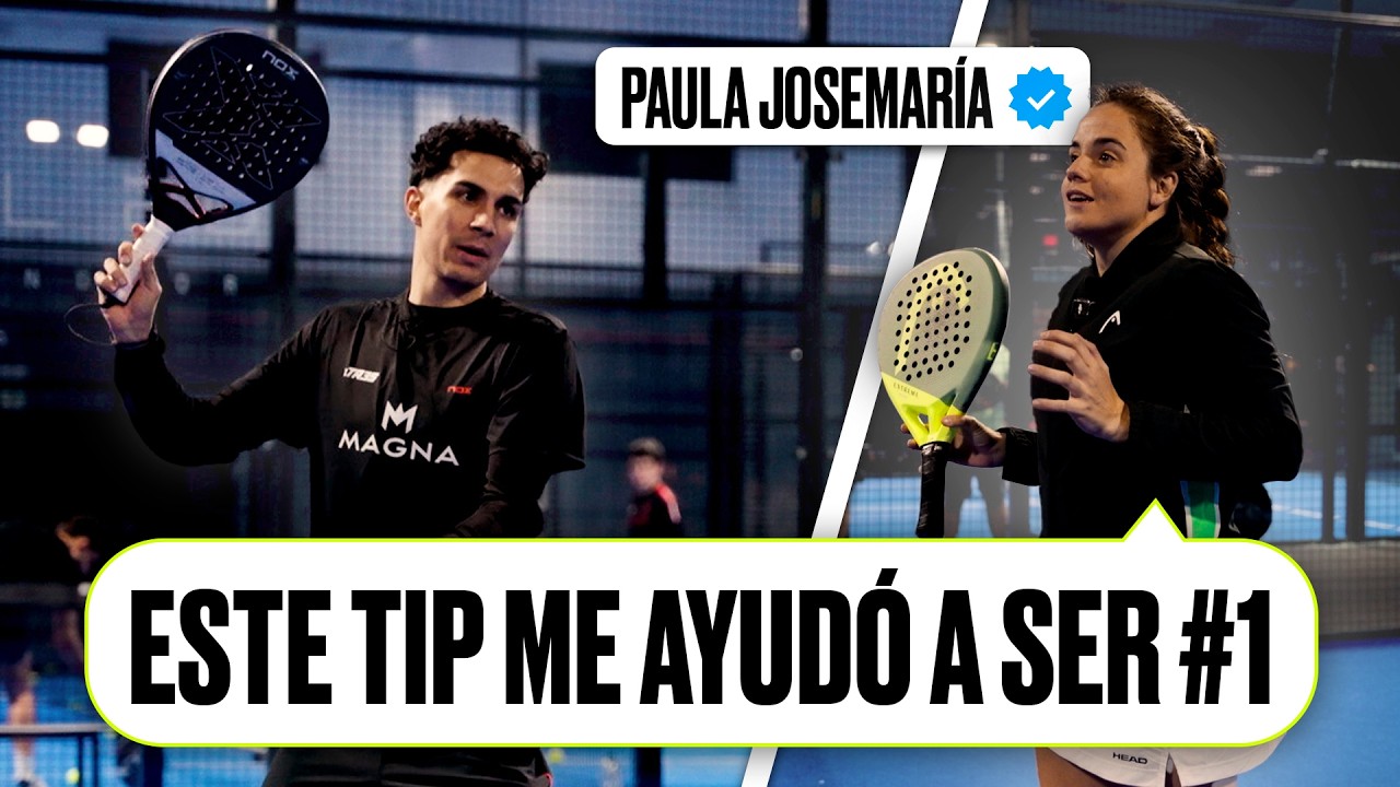AMATEUR vs LA JUGADORA TOP 1 de PÁDEL del MUNDO, PAULA JOSEMARIA 🥇🌎