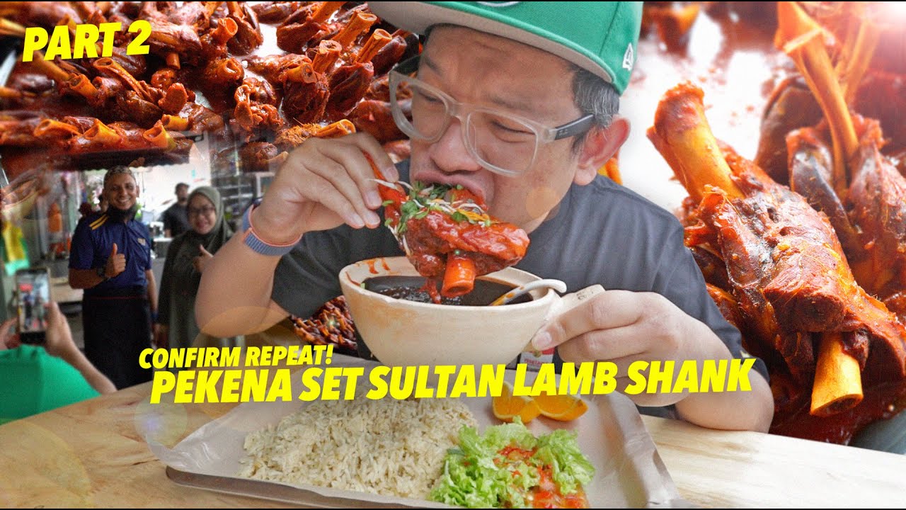 AKU TERJAH SEKALI LAGI Untuk Makan SET SULTAN LAMB SHANK!