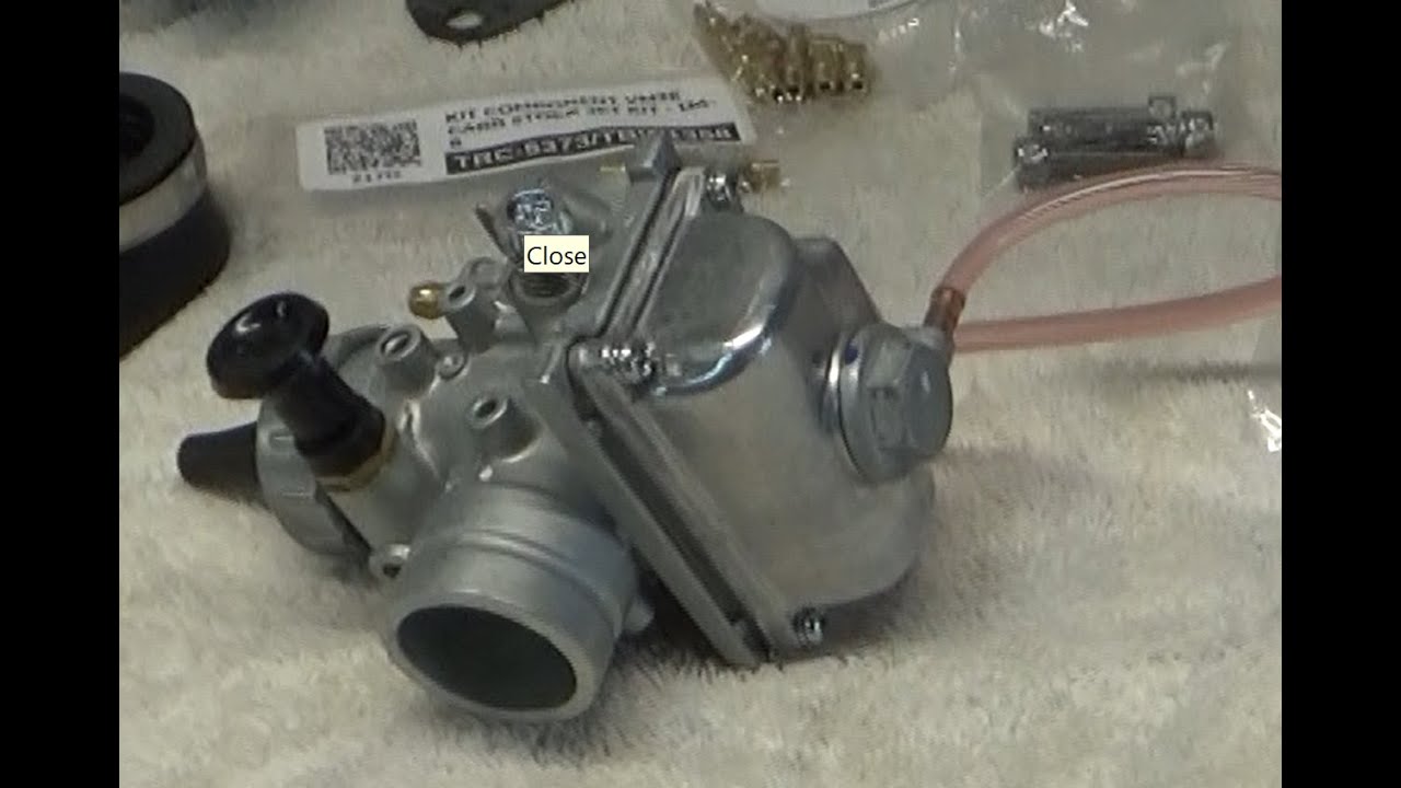 Kawasaki KLX 140 Carburetor Upgrade Mikuni 26mm VM 26 - Install and Test