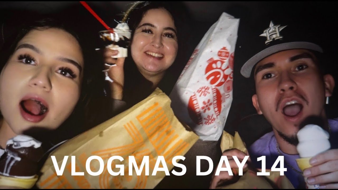 LETTING THE PERSON IN FRONT OF US DECIDE WHAT WE EAT: VLOGMAS DAY14