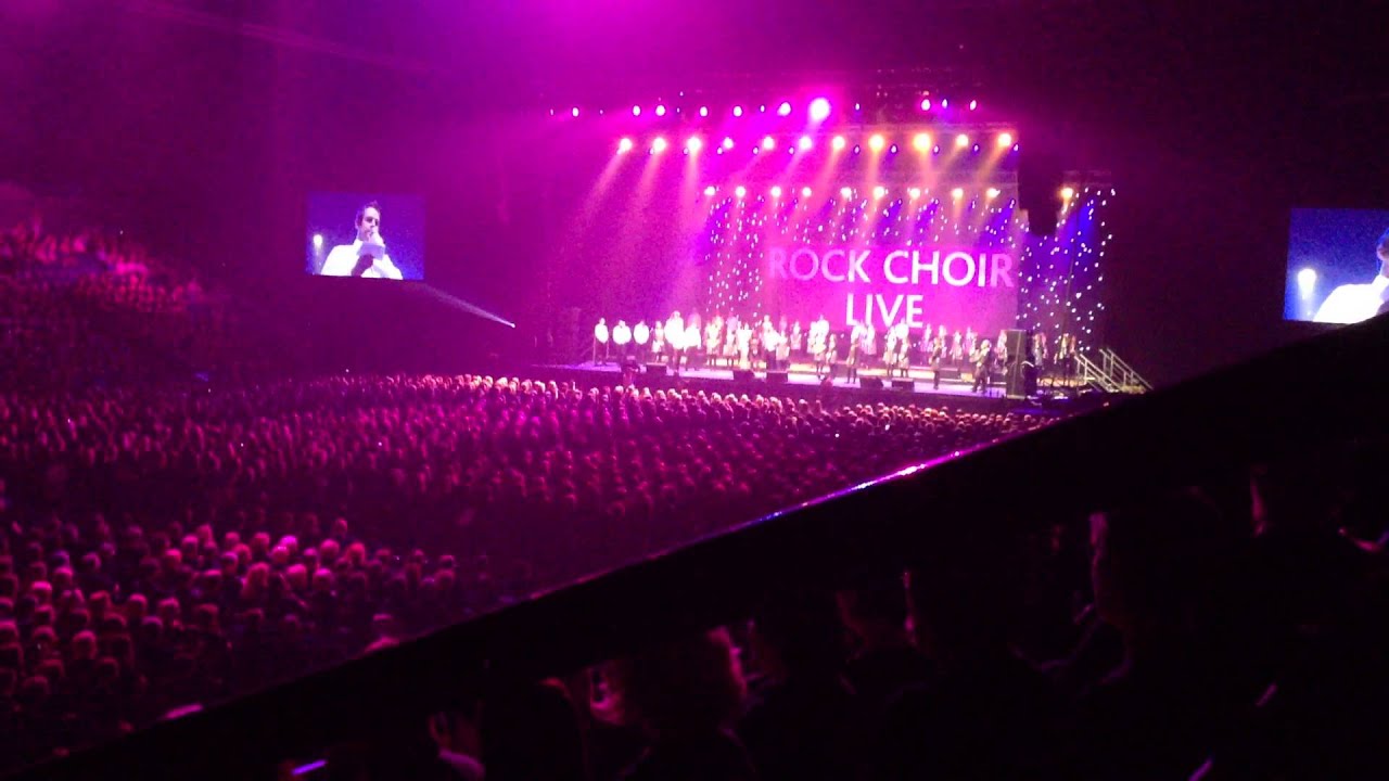 Rock Choir Live PROPOSAL, Liverpool Echo Arena 29th June 2013