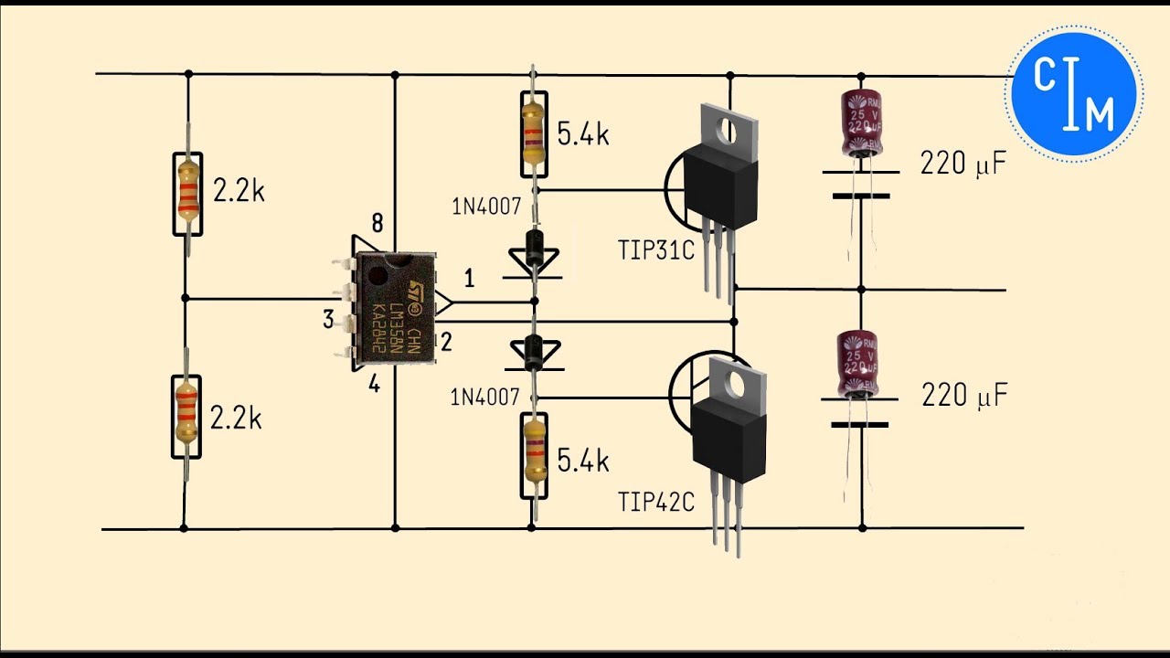 FUENTE SIMÉTRICA O DUAL | Cómo hacer