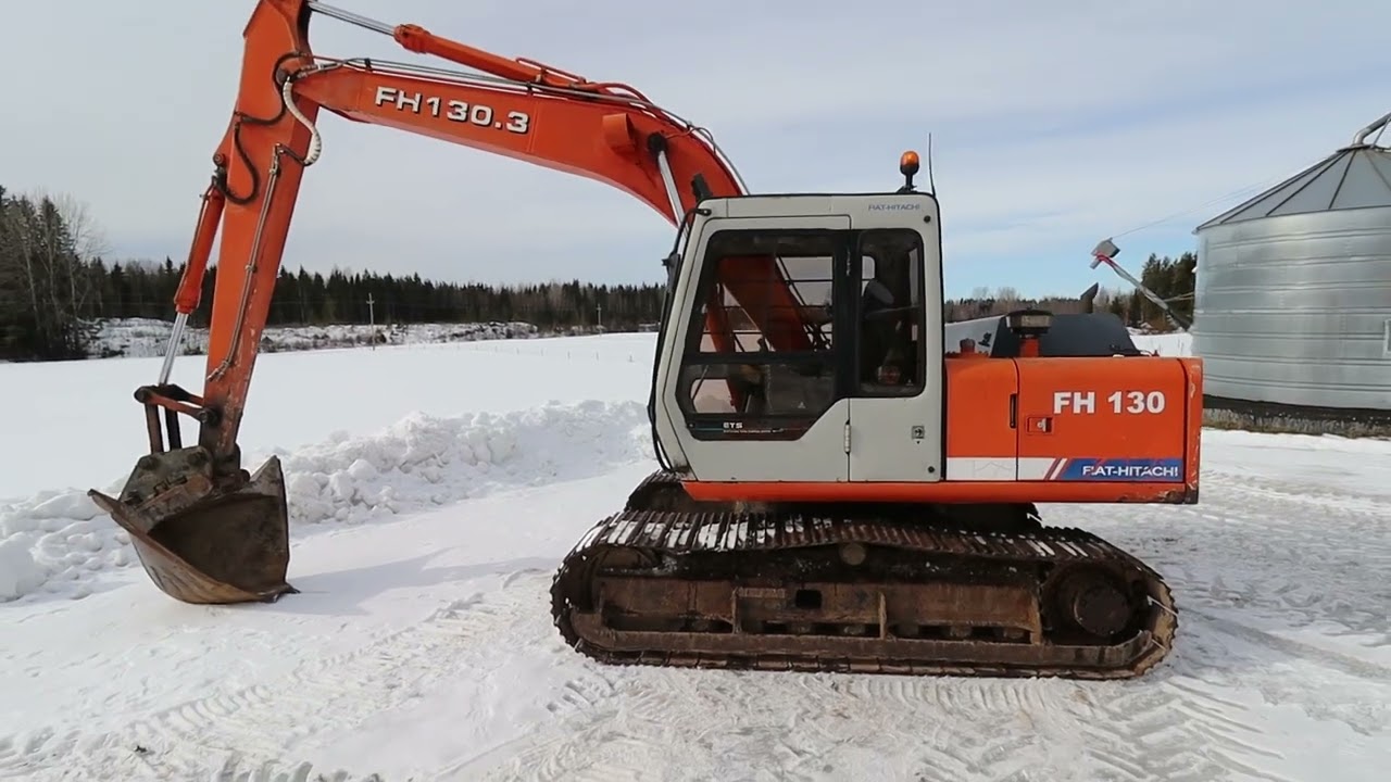 Koneanti Oy / Fiat-Hitachi FH 130.3 vuosimallia 1995