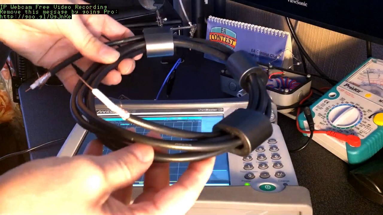 Como medir un Choque de RF o Balun 1:1- VNA
