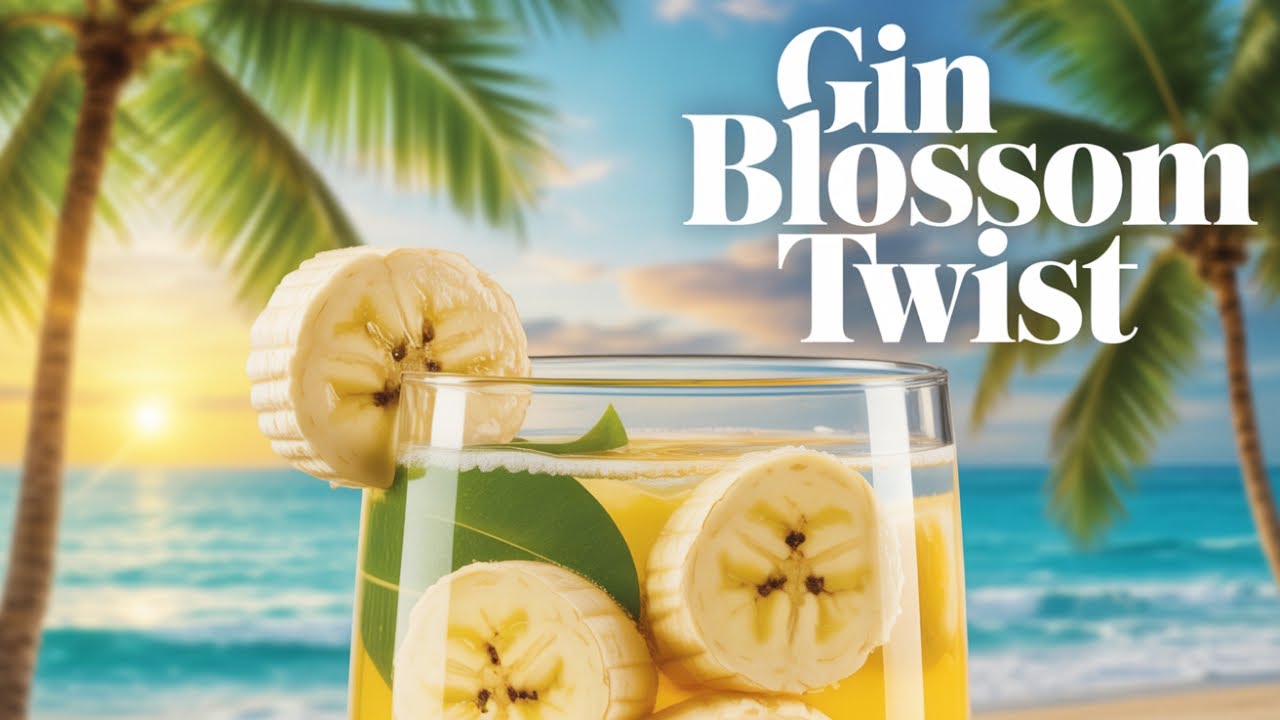 Banana Gin Cocktail - What Happens When You Improvise