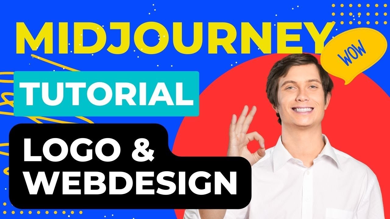 👩🏻&zwj;🎨 MidJourney AI Logo & AI Web Design - The Best MidJourney Tutorial
