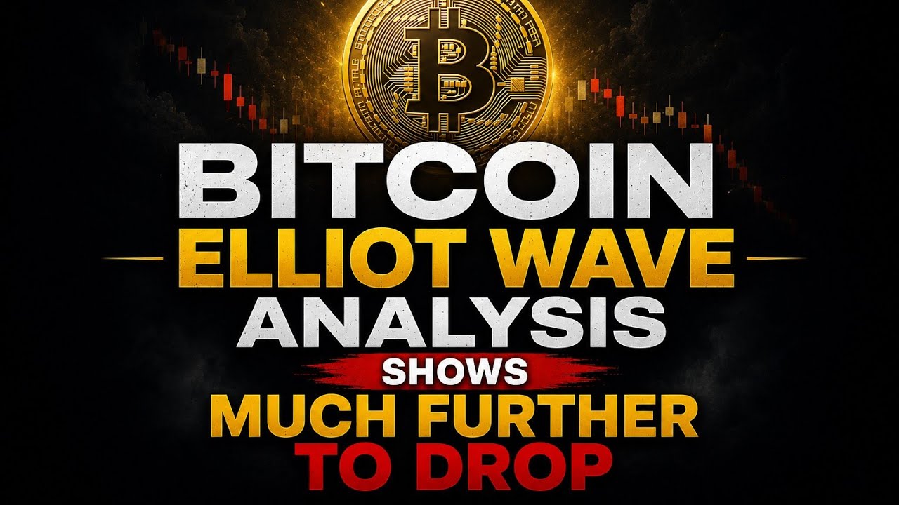 Bitcoin Elliot Wave Analysis Shows Much Further To Drop