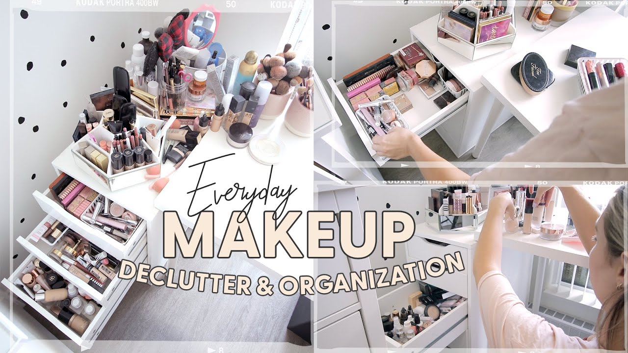 Makeup Declutter & Organize With Me!