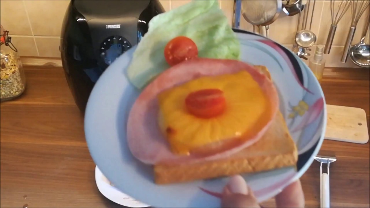 Hawai Toast aus der Heißluftfriteuse
