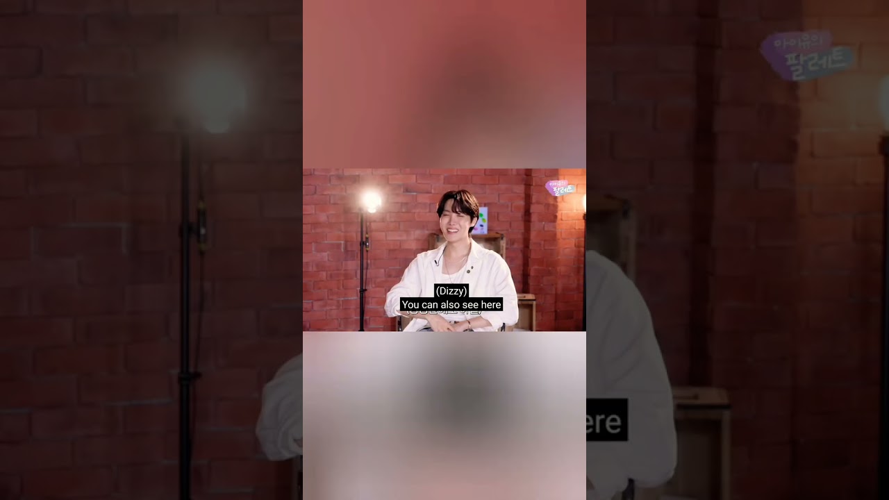 J-Hope is a totally coward #jhope#iu#iupalette