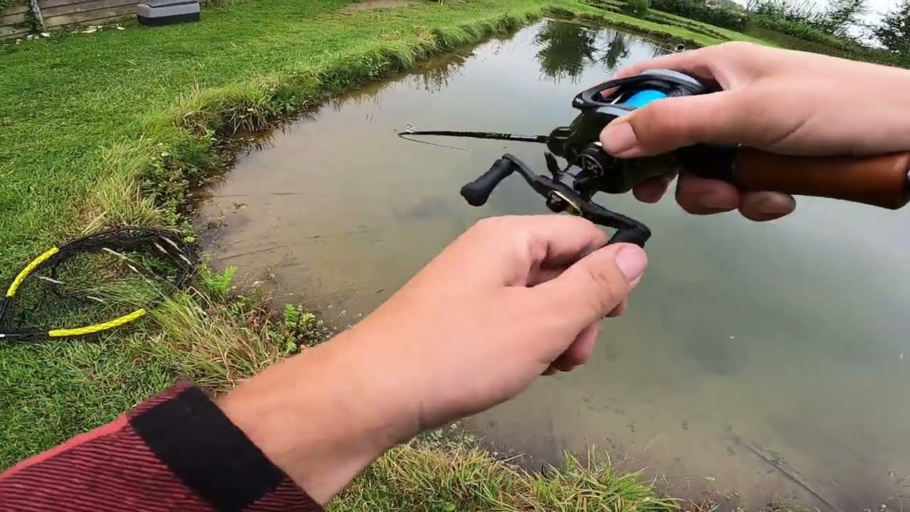 Low Budget Bfs Baitcast am Forellen Hof Teil 2 Histar Aurora Air+Bakawa UL Baitcast Rod