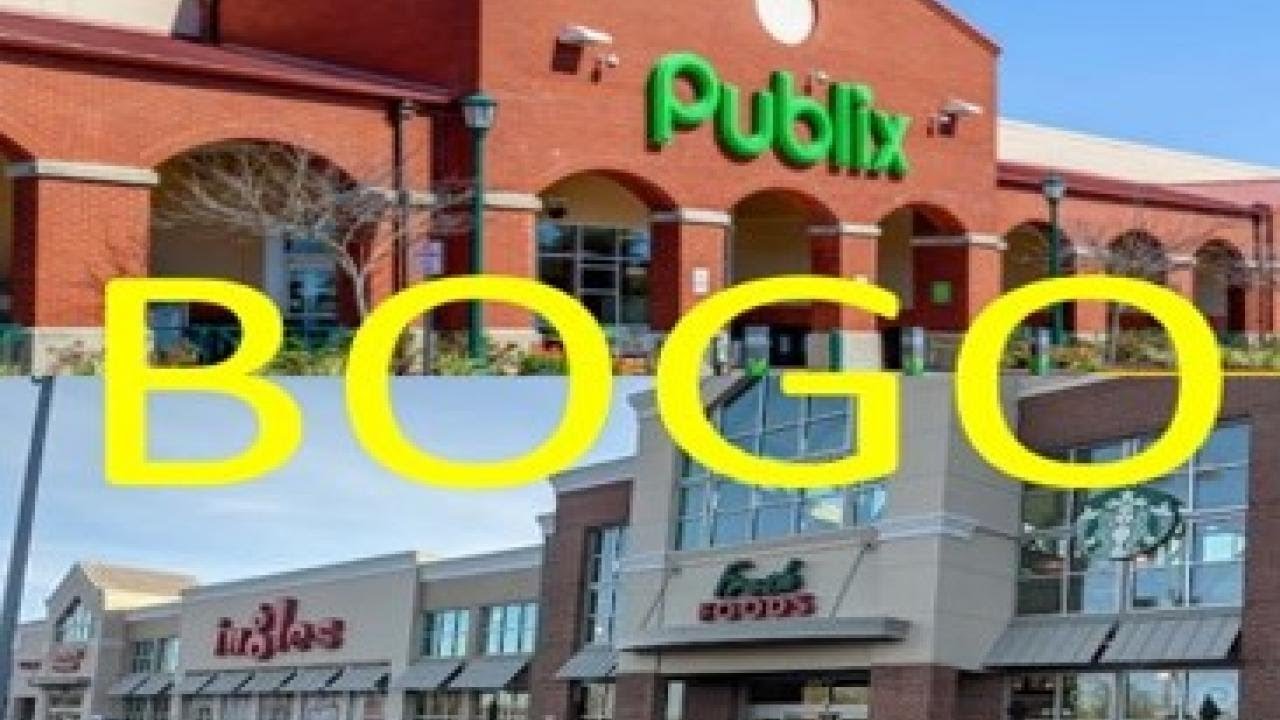 Our Publix & Ingles BOGO shop...see what we got!!!