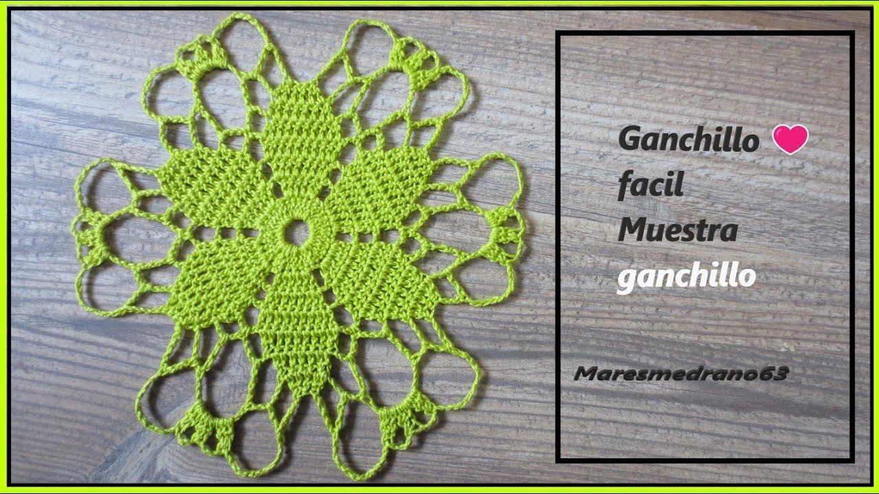 Como hacer un hexágono a crochet paso a paso ☸💛🤩